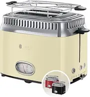 [Russell Hobbs] Retro Toaster Cream