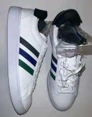 Adidas Mens Grand Court 2.0 Cloud White Core Black Green Royal Blue Grey GW7172