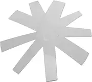 PENIKOKO Nail Template Nail Shape Tips Templates French Nail Edges Trimmer French Manicure Accessories Manicure Edge Trimmer Nail Trimmer Accessories Nails Tip Tool Stainless Steel Silver