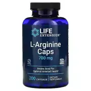 2 X Life Extension, L-Arginine Caps, 700 mg, 200 Capsules