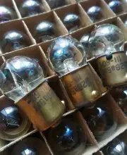 10 pcs Electric incandescent lamp TN-1 28V 5W (SM-28-5-1) 1SH-15 light bulb USSR