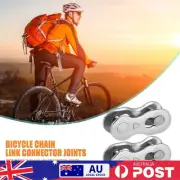 2pcs Bicycle Chain Connector Lock Quick Link MTB Road Bike Magic Buckle Parts