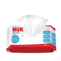 在飛比找蝦皮購物優惠-德國NUK-濕紙巾80抽 (1包) 20抽 (一包)