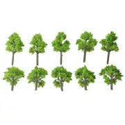10X Trees Model Train Railroad Wargame Diorama Scenery-Landscape HO/OO Scale 4CM