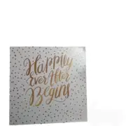 Marriage Box Sign NEW Home Decor Accent Stand Alone Or Hang White Gold Newlyweds