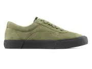 HIGHER Crypt Suede Lace Up Shoes Olive/Black US 11.5