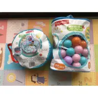 在飛比找蝦皮購物優惠-Fisher-Price 費雪 球池+球100顆+ 二手