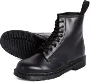 Dr.Martens Unisex 1460 Mono 8 Eye Leather Boot Black 7 Women/6 Men Free Shipping