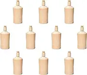 Set of 10, Yellow Base No. 4 Bottle [3.5 x 8.5 inches (9.0 x 21.5 cm) (700cc)] | Shochu Bottle Setomonohonpo