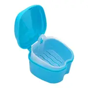 Plastic Tooth Storage Box Oral Cavity Cleaning Denture Storage Box Plastic Box ]