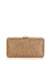 Sondra Roberts Rhinestone Box Clutch