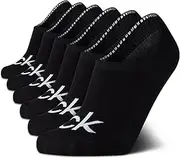 [Calvin Klein] Men's Socks - No Show Sneaker Liner Socks (6 Pack)