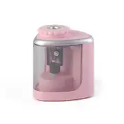 Catzon Electric Pencil Sharpeners Portable Blade to Fast Sharpen Pencil Sharpener-Pink