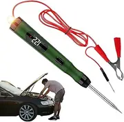 Car Circuit Tester | Automotive Short Circuit Finder Digital LED Circuit Tester | Electrical Tools, Probe, Overload Protection, Continuity Testing for, Vehicles