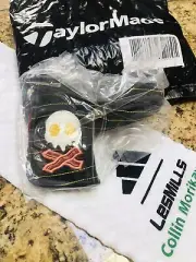 TaylorMade Limited Edition Bacon & Eggs Collin Morikawa Blade Putter Cover NEW