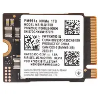 在飛比找PChome24h購物優惠-Samsung PM991a 1TB M.2 2230 NV