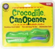 Crocodile Can Opener Stainless Steel Cutter Green Kitchen Dorm Hog Wild