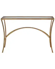 Uttermost Alayna Gold Console Table