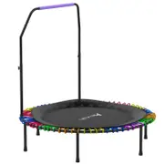 Advwin Mini Fitness Trampoline 48" Rebounder with Adjustable Foam Handle