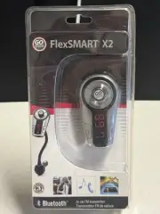 NEW Go Groove Flex Smart X2 Bluetooth Car Radio FM Transmitter With USB Charging