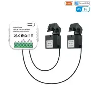 WiFi Energy Meter Bidirection Current Clamp App Monitor Sensor 110-240V 50-60Hz