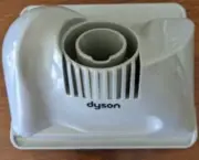 DYSON DC07 Animal Hard Floor Vacuum Attachment Head Cleaner Head Brush Gray Wood