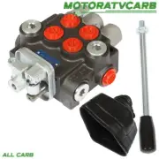 ALL-CARB 2 Spool Hydraulic Control Valve 11GPM with Conversion Plug