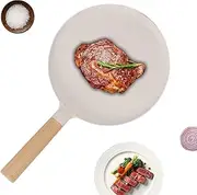 Non Stick Frying Pans, Frying Pans Nonstick 9.5 inches, Oven-Safe Lightweight Heavy-Duty Cookware, Griddle Stock Pot Fryer for Camping Stove Electric Stove