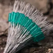 100PCS Silicone Fishing Bobber Stopper Groups Float Tackle Sinker Stops