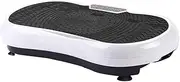 Everfit Vibration Machine, 99 Speed Foot Massager Vibrations Platform Machines Plate Exercise Weight Loss Fitness Home Gym Body Workout, with Resistance Bands and Remote Control