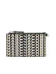 Marc Jacobs Monogram Wristlet With Detachable Chain