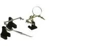 2 Double Third Hand Stands Soldering Magnifier Jewelers Watchmakers Repair Tools