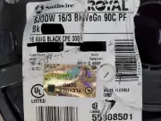 Southwire 16/3C Royal SJOOW 300V 90C CPE Portable Power Cable Cord Black /25ft