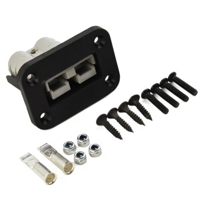 Flame Retardant Flush Mount Bracket for Anderson Plug Suitable for RVs