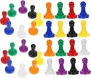 32pcs Flight Chess Pieces Educational Board Game Pawns for Fun Party Games Enhance Intelligence Logical Thinking for All Ages