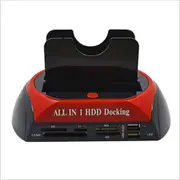 All in 1 Hdd Docking Station eSATA to USB 2.0/3.0 Adapter For 2.5/3.5 Hard Disk Drive Docking Station Hard Enclosure