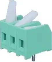 Dinkle 2 Way Pitch PCB Terminal Block w. Cam-Lever - 5mm, 10A 300V AC