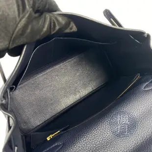 HERMES 愛馬仕 X刻 午夜藍 KELLY28 精品包 側背包 斜背包 肩背包 真皮 單品 手提包