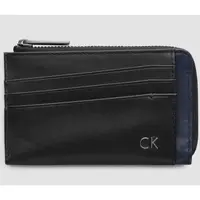 在飛比找蝦皮購物優惠-全新美國品牌 Calvin Klein 多功能皮革皮夾卡夾信