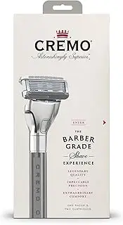 Cremo - Barber Grade Men's Razor with Extra Refill - FIGHTS RAZOR BURN