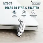 MICRO USB TO TYPE-C ROBOT RT-OTG01 原裝保修官方保修