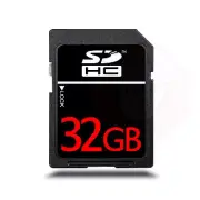 32 GB Secure Digital (SD) High Capacity memory card for DSLR Cameras