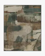 245' x 305' | Machine Washable Runner Rug | Kid & Pet Friendly | Indoor Rug | Architectural Digest Dresden Shadow Multicolour Rug | Ruggable