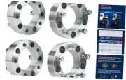 5x5.5 Wheel Spacers,Forged 2 inch 5 Lug Centric Wheel Spacer with 1/2" x20