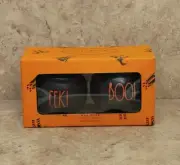 Rae Dunn Halloween Salt & Pepper Shaker Set Cauldron Eek & Boo