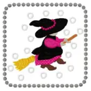 LACE UP Halloween Quilting Blocks, Machine Embroidered, 10 Designs, 12 squares