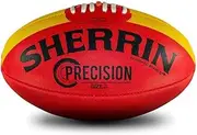 Sherrin Precision Football Synthetic Red