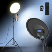 14" Large Ring Light Kit with Tripod Stand & Phone Holder, 40W Full-Screen Ph...