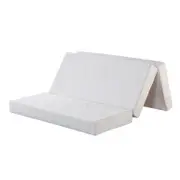 Plico 3-Fold Medium Firm Bamboo Folding Foam Mattress - Queen
