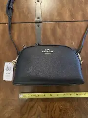 COACH MADI LEATHER BLACK XGRAIN SHOULDER BAG CROSSBODY NEW W/TAGS